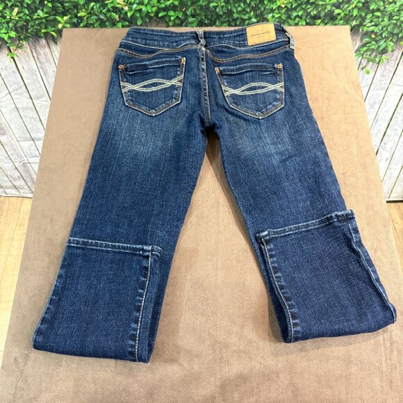 Abercrombie Kids Cute Stretch Straight Leg Girls Jean Size 12 (SKU: 176G) - Picture 3 of 13